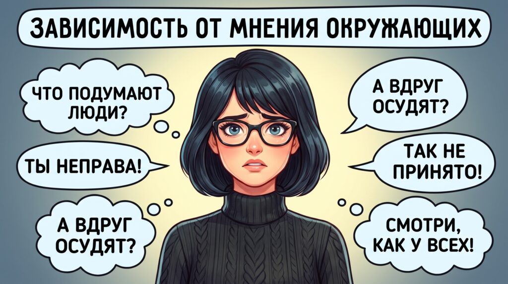зависимость от чужого мнения