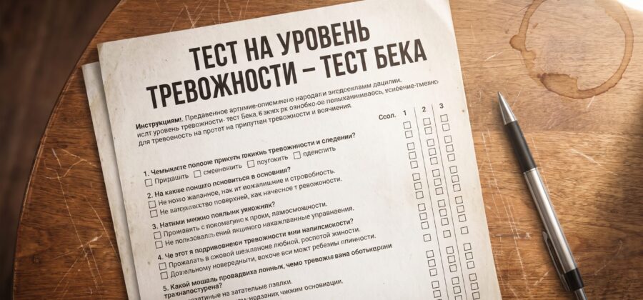 Тест на тревожность Бека: пройти онлайн бесплатно