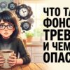 Фоновая тревога: что это такое, почему она возникает и чем опасна?
